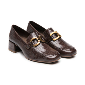 Zapato Choclo Vestir Dama FLEXI Cafe – Lydia