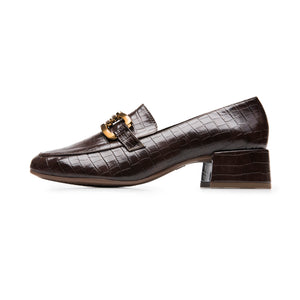 Zapato Choclo Vestir Dama FLEXI Cafe – Lydia