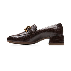 Zapato Choclo Vestir Dama FLEXI Cafe – Lydia