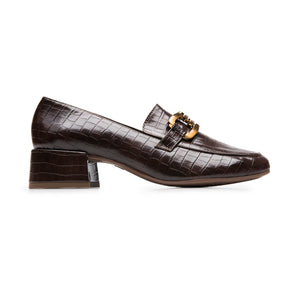 Zapato Choclo Vestir Dama FLEXI Cafe – Lydia