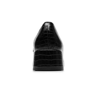 Zapato Choclo Vestir Dama FLEXI Negro – Lydia