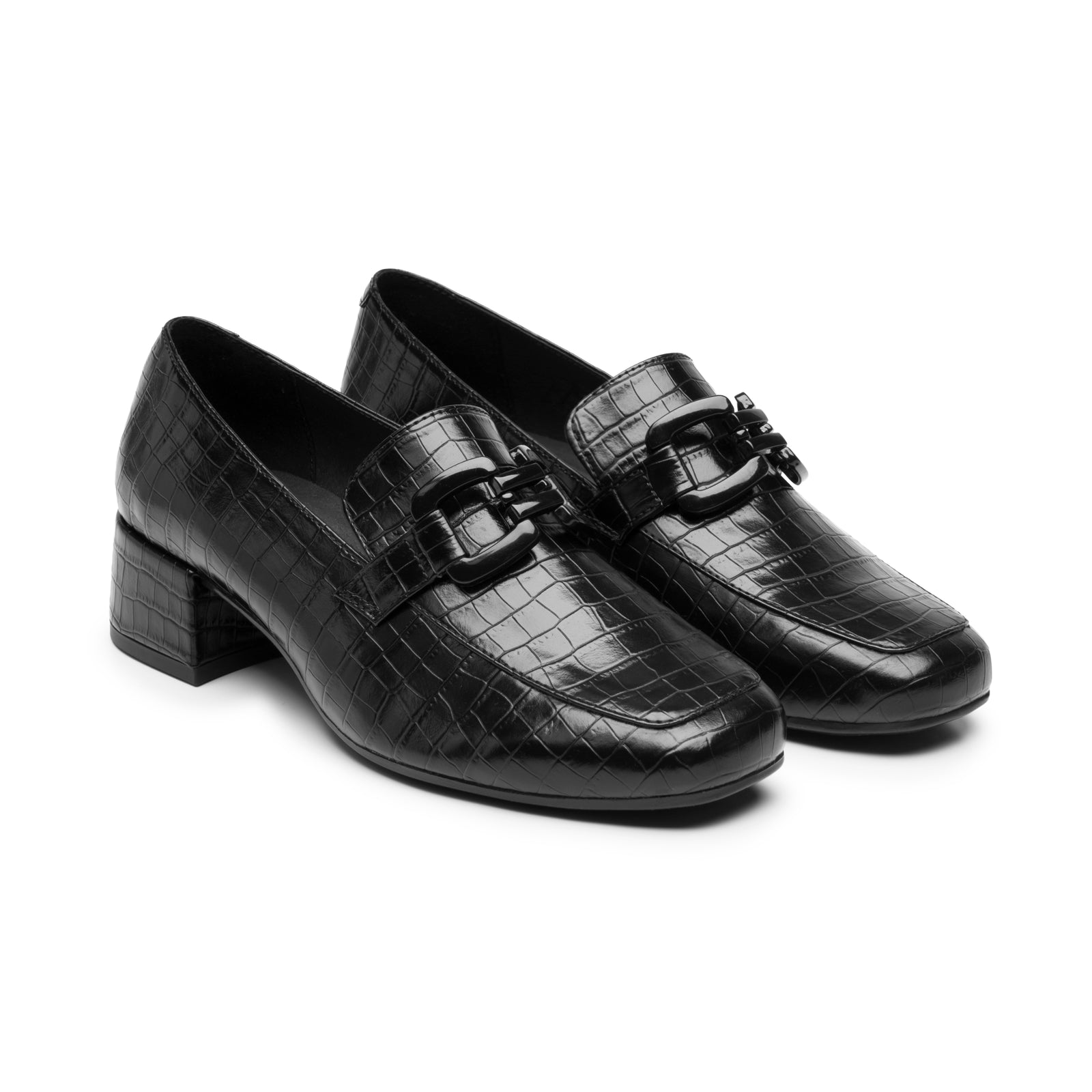 Zapato Choclo Vestir Dama FLEXI Negro – Lydia