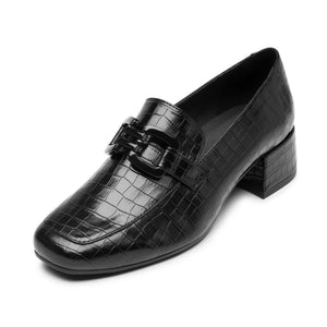 Zapato Choclo Vestir Dama FLEXI Negro – Lydia