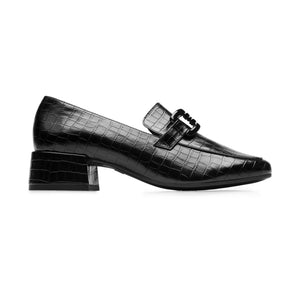 Zapato Choclo Vestir Dama FLEXI Negro – Lydia