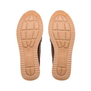 143701 COGNAC FLEXI CALZADO DAMA CHOCLO CASUA