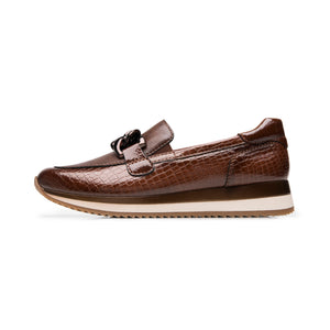 143701 COGNAC FLEXI CALZADO DAMA CHOCLO CASUA