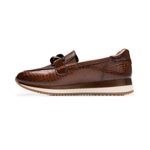 143701 COGNAC FLEXI CALZADO DAMA CHOCLO CASUA