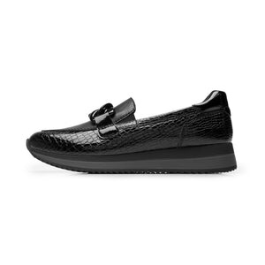 143701 NEGRO FLEXI CALZADO DAMA CHOCLO CASUAL