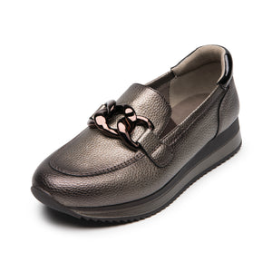 143701 PEWTER FLEXI CALZADO DAMA CHOCLO CASUA