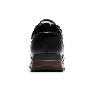 143702 NEGRO FLEXI CALZADO DAMA CHOCLO CASUAL
