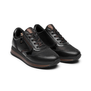 143702 NEGRO FLEXI CALZADO DAMA CHOCLO CASUAL