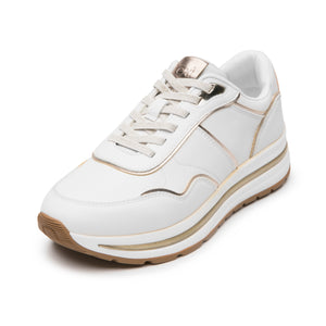 143801 BLANCO FLEXI CALZADO DAMA CHOCLO CASUA