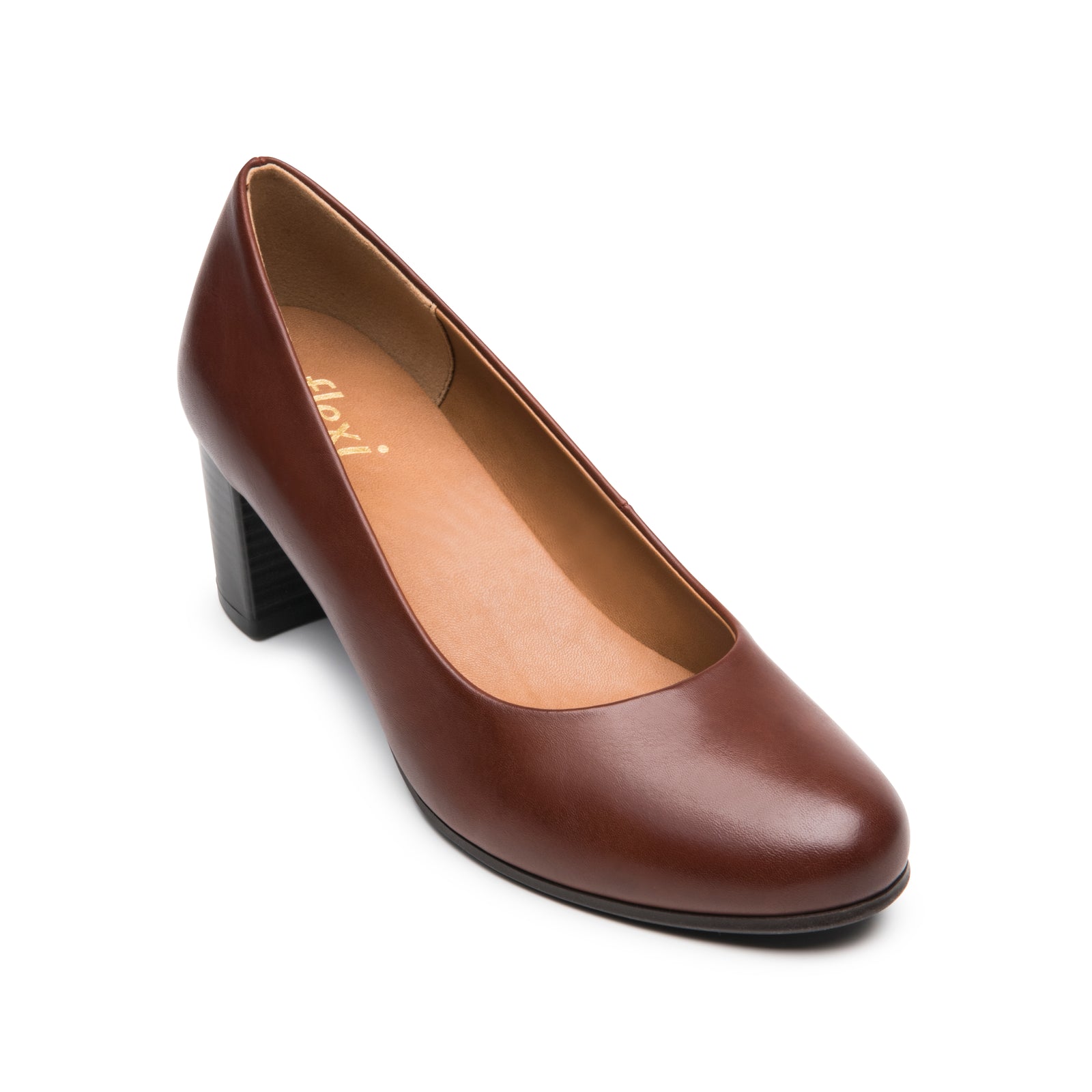 Zapatilla de Vestir Dama FLEXI Cognac – Asturias