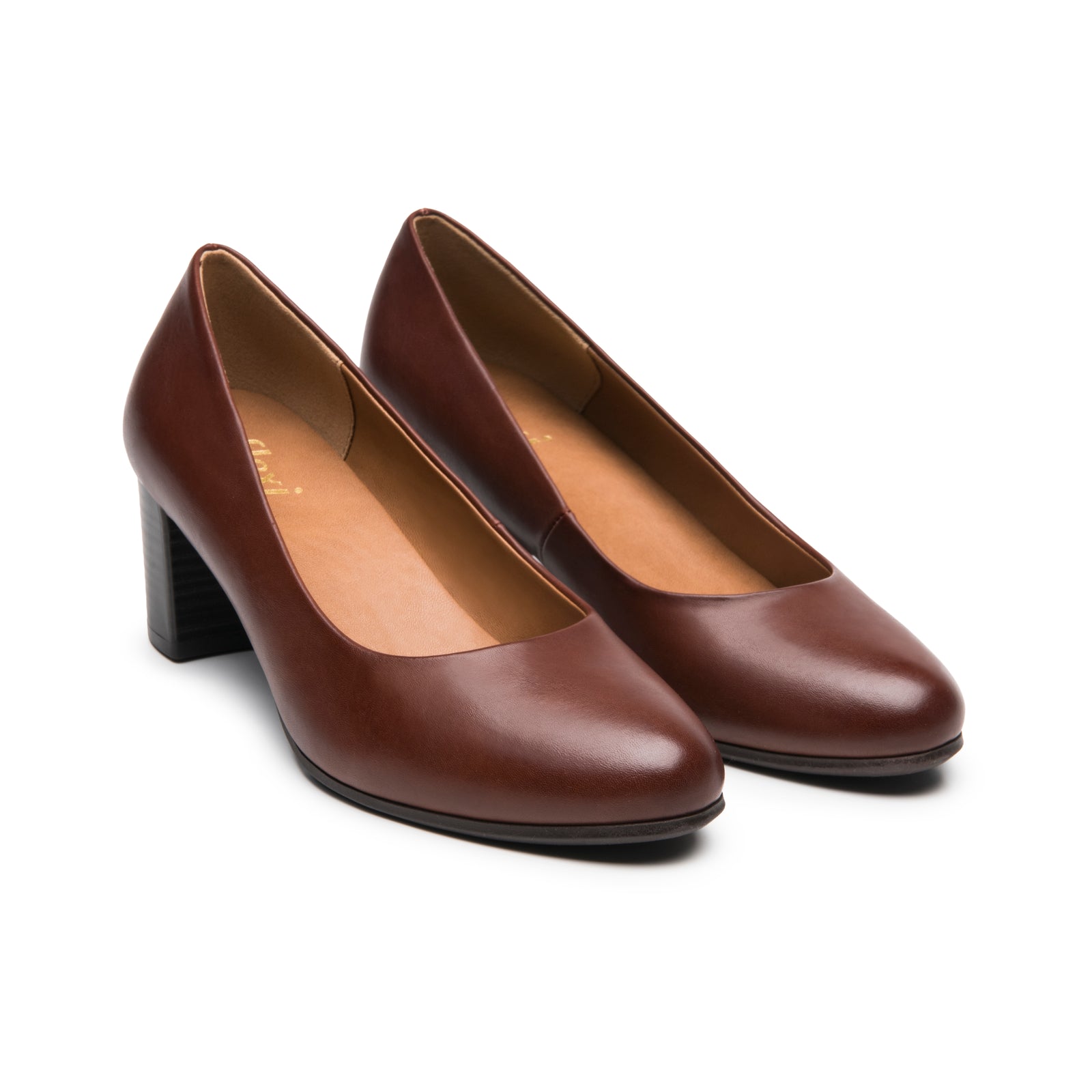 Zapatilla de Vestir Dama FLEXI Cognac – Asturias