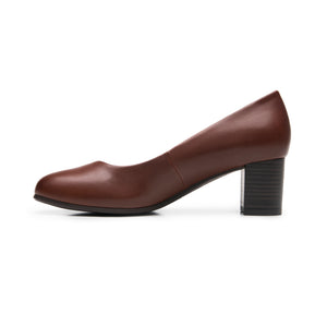 Zapatilla de Vestir Dama FLEXI Cognac – Asturias