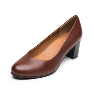 Zapatilla de Vestir Dama FLEXI Cognac – Asturias