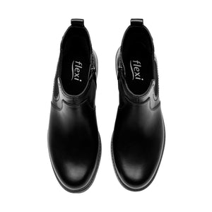 144201 NEGRO FLEXI CALZADO DAMA BOTÍN 23 1442
