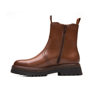 144302 COGNAC FLEXI CALZADO DAMA BOTÍN 23 144