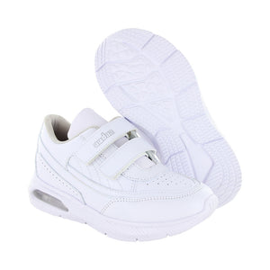 Tenis para niño color blanco con Burbuja y doble tira de contacto 155741