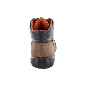 Botas de piel para niño color café claro con soporte en tobillo 164006