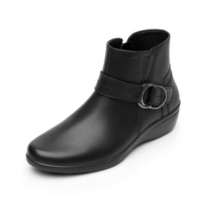 18131 NEGRO FLEXI CALZADO DAMA BOTÍN CASUAL 1