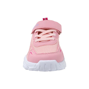 Tenis para niña color rosa con detalles en lila y agujeta 204202