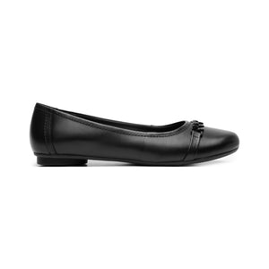 21221 NEGRO FLEXI CALZADO DAMA BALERINA CASUA