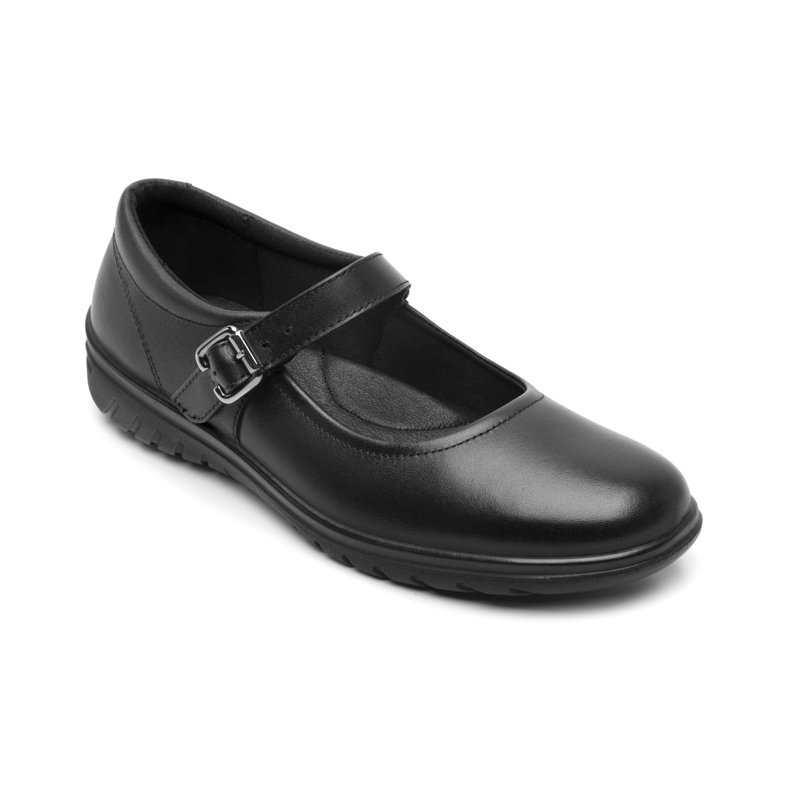 35322 NEGRO FLEXI CALZADO DAMA CHOCLO CASUAL