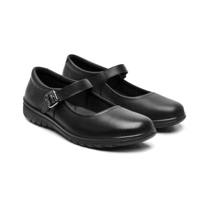 35322 NEGRO FLEXI CALZADO DAMA CHOCLO CASUAL