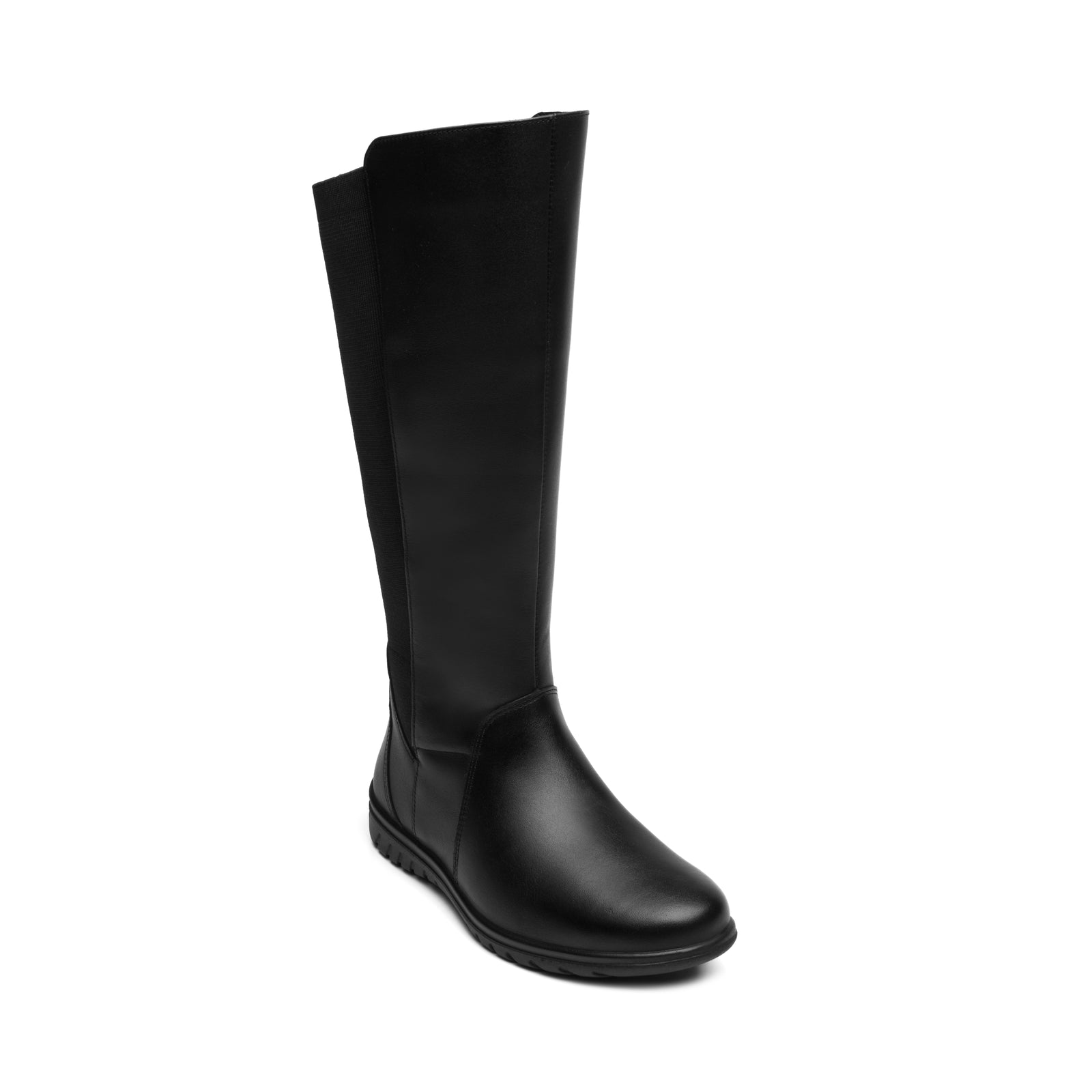 35327 NEGRO FLEXI CALZADO DAMA BOTA ALTA 22 3