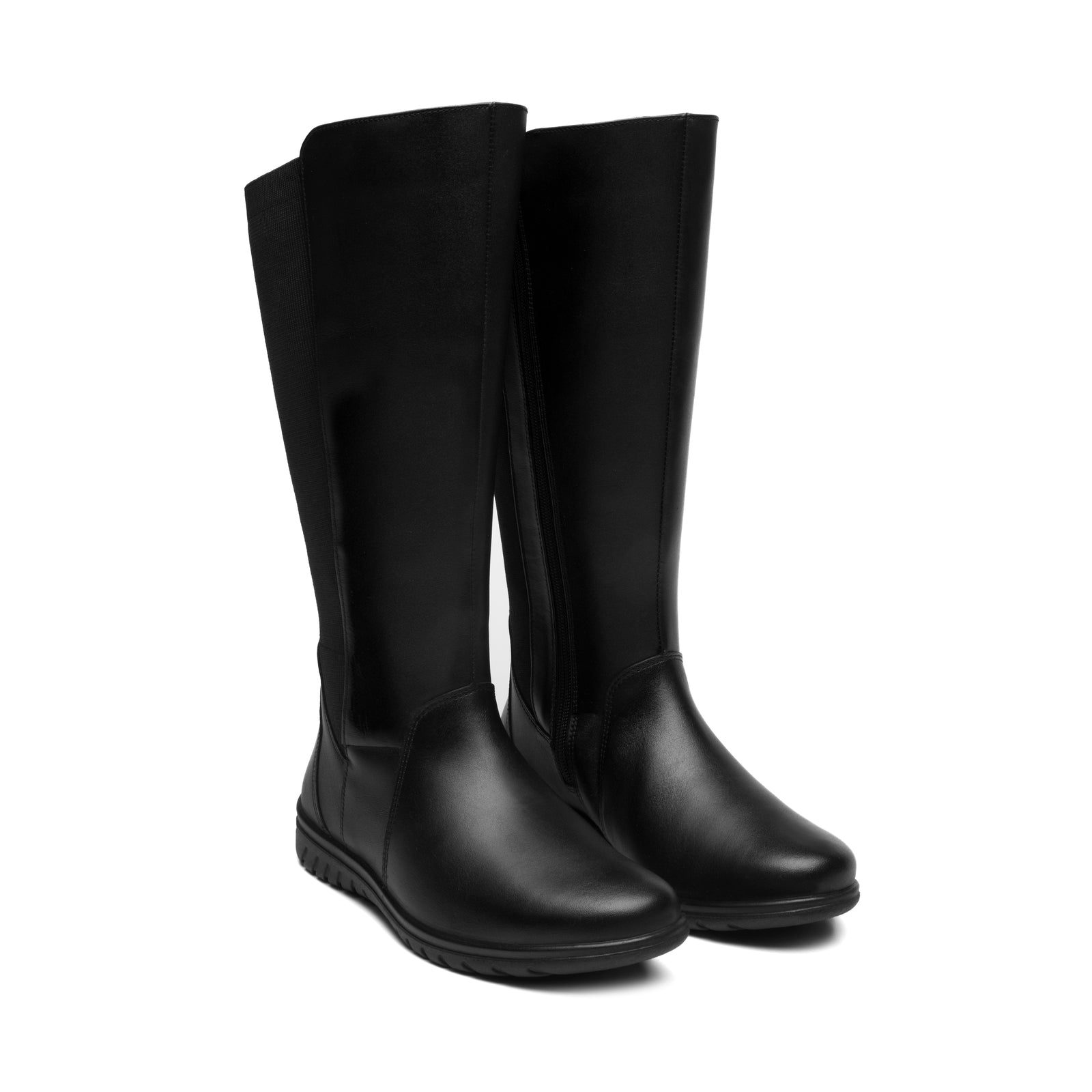 35327 NEGRO FLEXI CALZADO DAMA BOTA ALTA 22 3