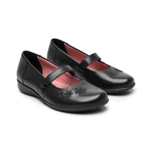 35930 NEGRO FLEXI CALZADO DAMA ESCOLAR FLEXI