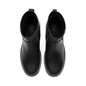 37825 NEGRO FLEXI CALZADO DAMA BOTÍN CASUAL 3