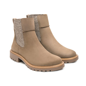 37825 TAUPE FLEXI CALZADO DAMA BOTÍN CASUAL 3
