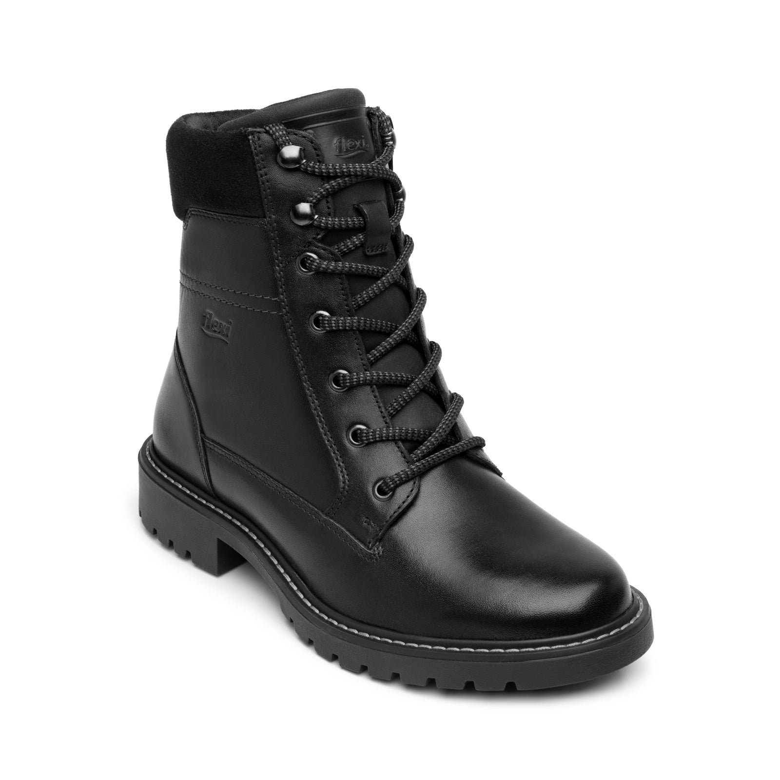 37826 NEGRO FLEXI CALZADO DAMA BOTÍN CASUAL 3