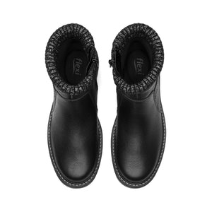 37829 NEGRO FLEXI CALZADO DAMA BOTÍN 23 378 A