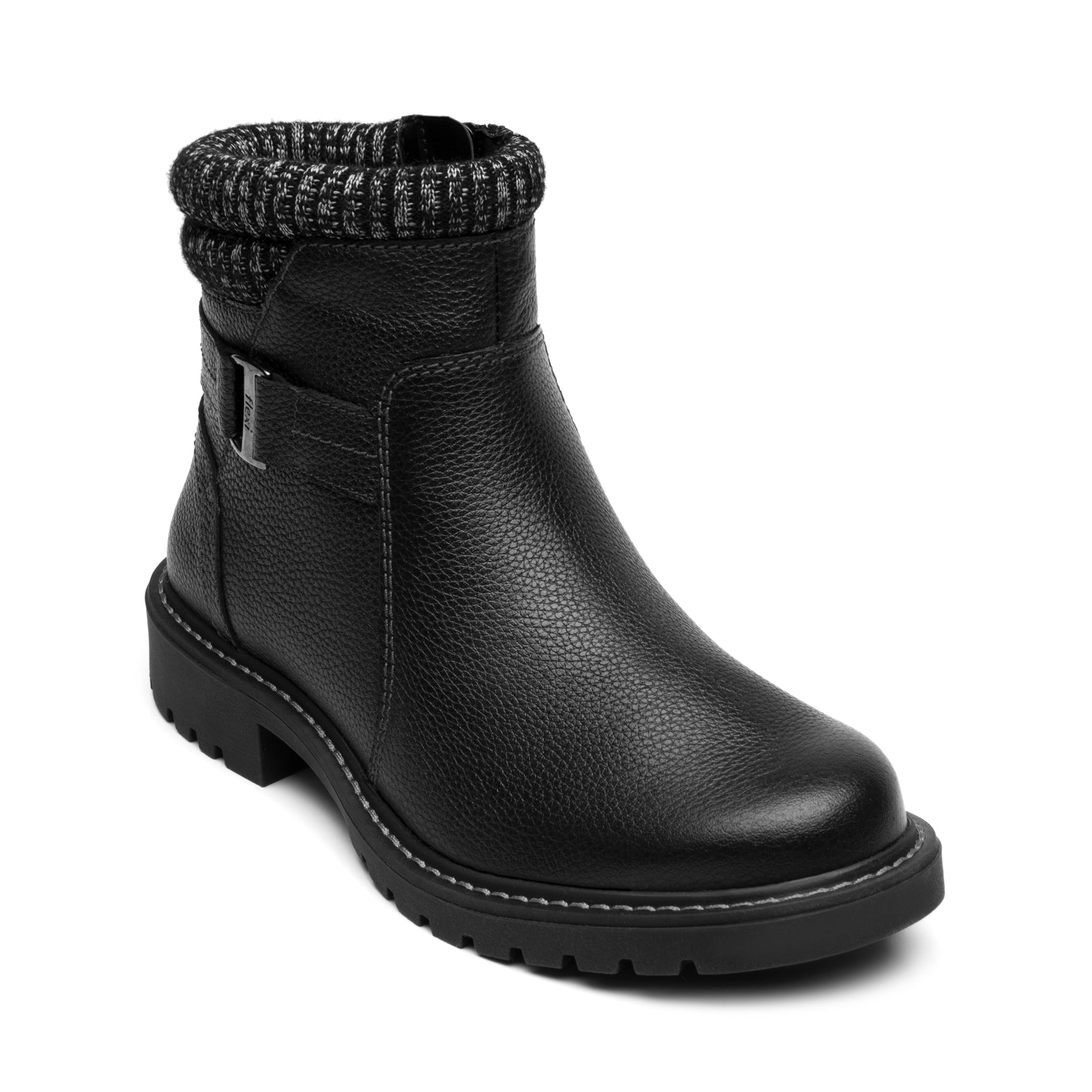 37829 NEGRO FLEXI CALZADO DAMA BOTÍN 23 378 A