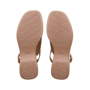 139201 BEIGE FLEXI CALZADO DAMA SANDALIA CUÑA