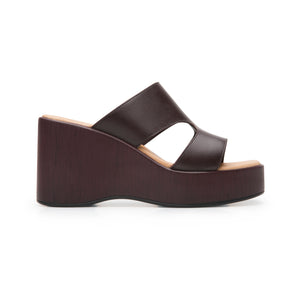 139203 MADERA FLEXI CALZADO DAMA SANDALIA CUÑ