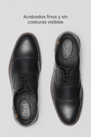Zapato Semivestir Flexi Parker para Caballero Negro 400102 - beneficios