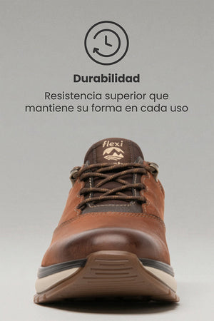Zapato Outdoor Flexi Randall para Caballero Negro 401001 - beneficios