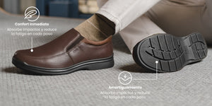Zapato Casual Flexi Yacht para Caballero Negro 404802 - beneficios