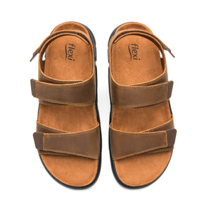 419202 TAN FLEXI CALZADO CABALLERO SANDALIA S