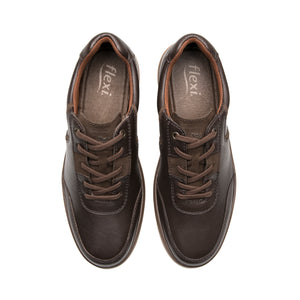 421802 CHOCOLATE FLEXI CALZADO CABALLERO CHOC