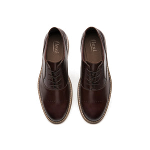 Zapato Choclo Casual Caballero FLEXI Nogal – Elias