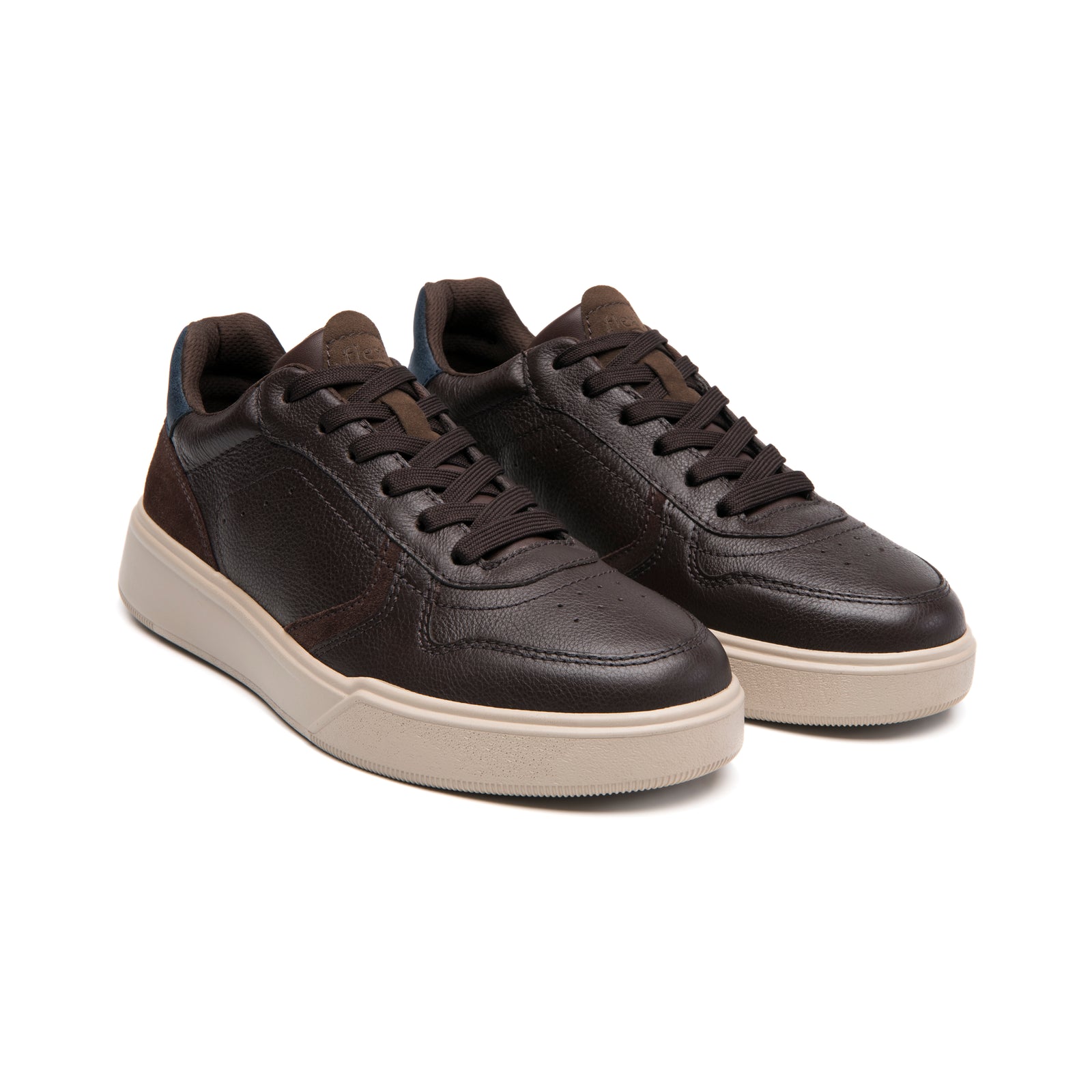 425701 CHOCOLATE FLEXI CALZADO CABALLERO CHOC