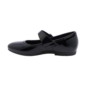 Mary jane de charol para niña color negro con doble hebilla 43505