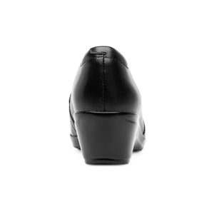 45233 NEGRO FLEXI CALZADO DAMA CHOCLO SEMIVES