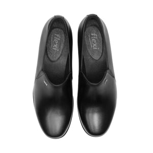 45234 NEGRO FLEXI CALZADO DAMA CHOCLO SEMIVES