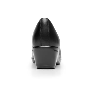 45234 NEGRO FLEXI CALZADO DAMA CHOCLO SEMIVES
